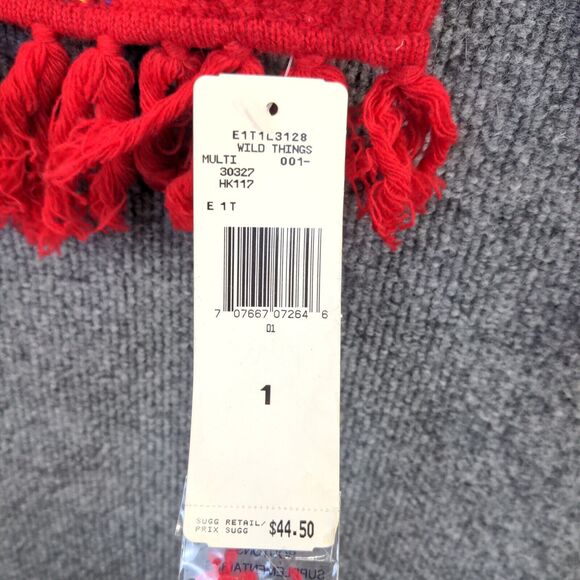 Ralph Ralph Lauren Men's Scarf Red Plaid Size 1 10x54 100% Lambswool W/Tags - Picture 6 of 7